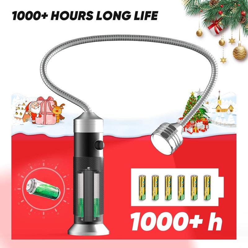 NESSTU Valentines Day Gifts for Him: Grill Master Gifts for Men Husband - Grill Lights for Outdoor Grill with Magnetic Base - Smoker Grilling Accessories - Mens Gifts for Valentines Day 2 Pack - Image 5